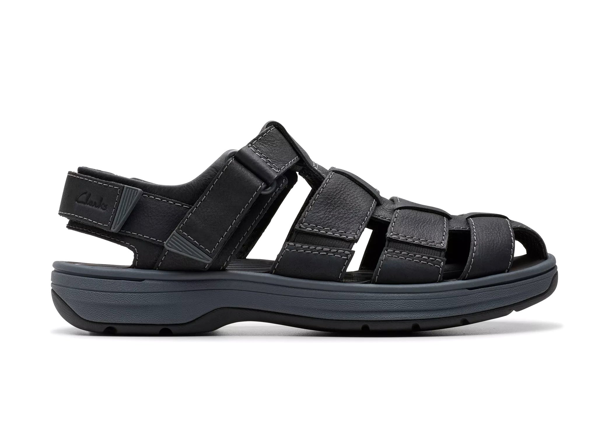 Sandale pour homme 'Saltway Cove' - Noir (Coupe H)