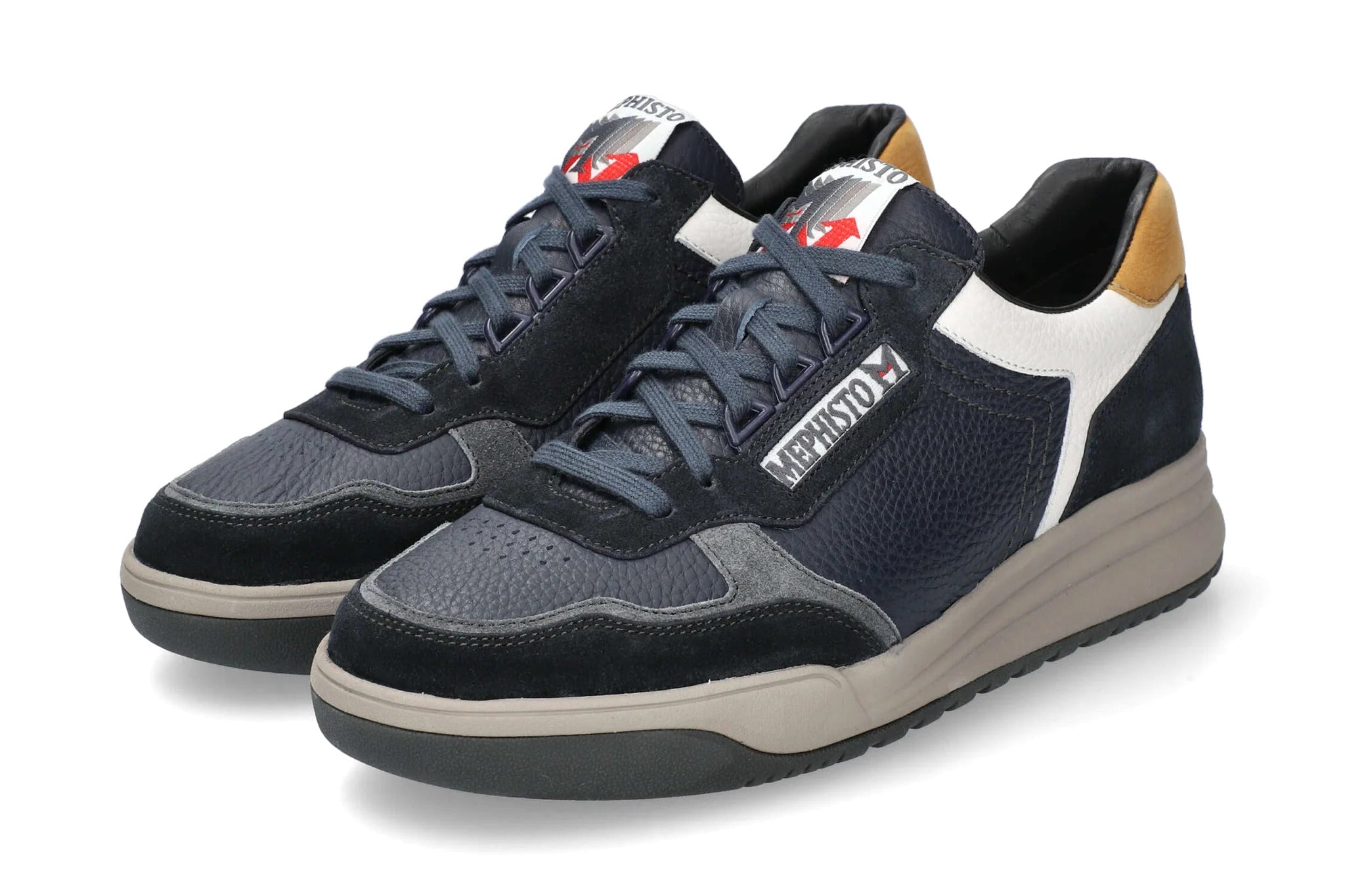 'Norwin' men's lace-up sneaker - blue