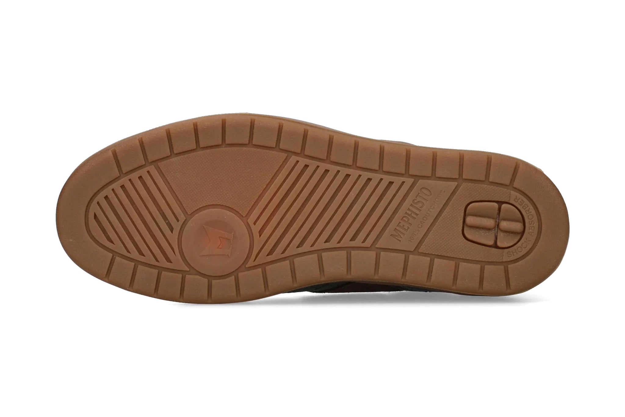 'Henrik' men's lace-zip sneaker - brown