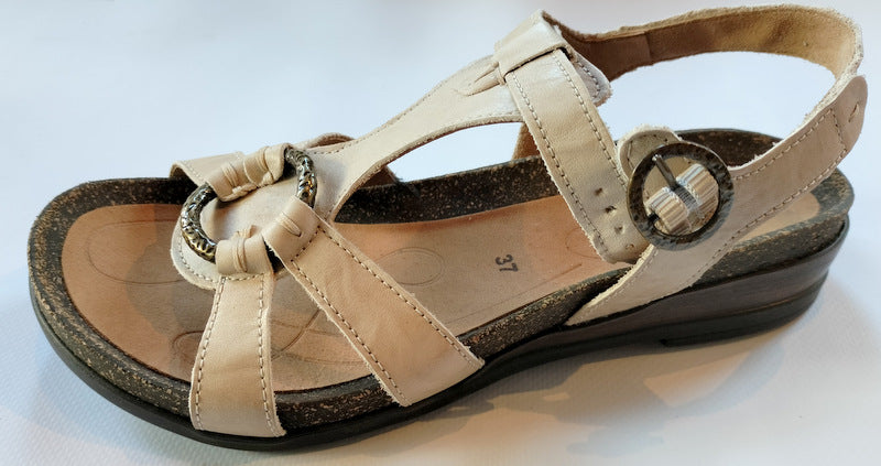 Damessandaal '83.762.23' - Beige