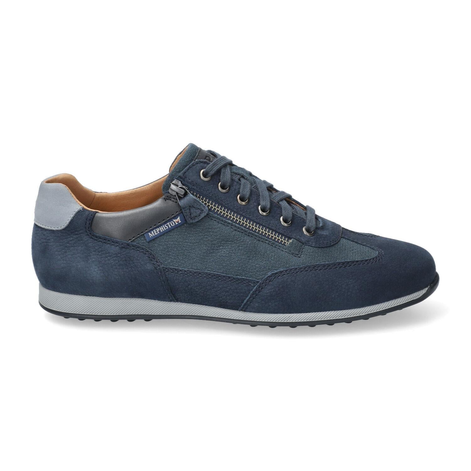 Baskets pour hommes 'Leon' - bleues