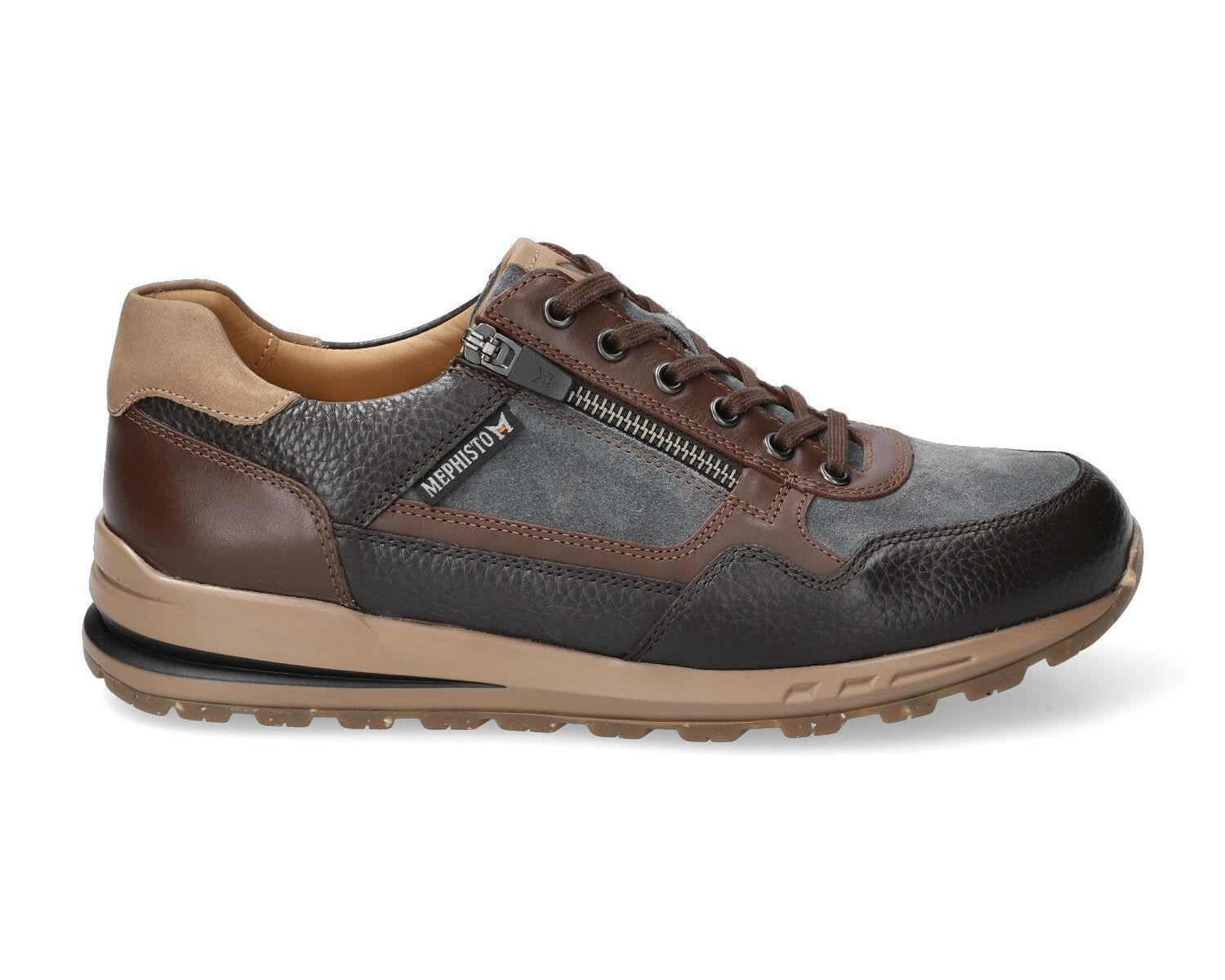 Herren-Schnürsneaker 'Bradley' - Dunkelbraun