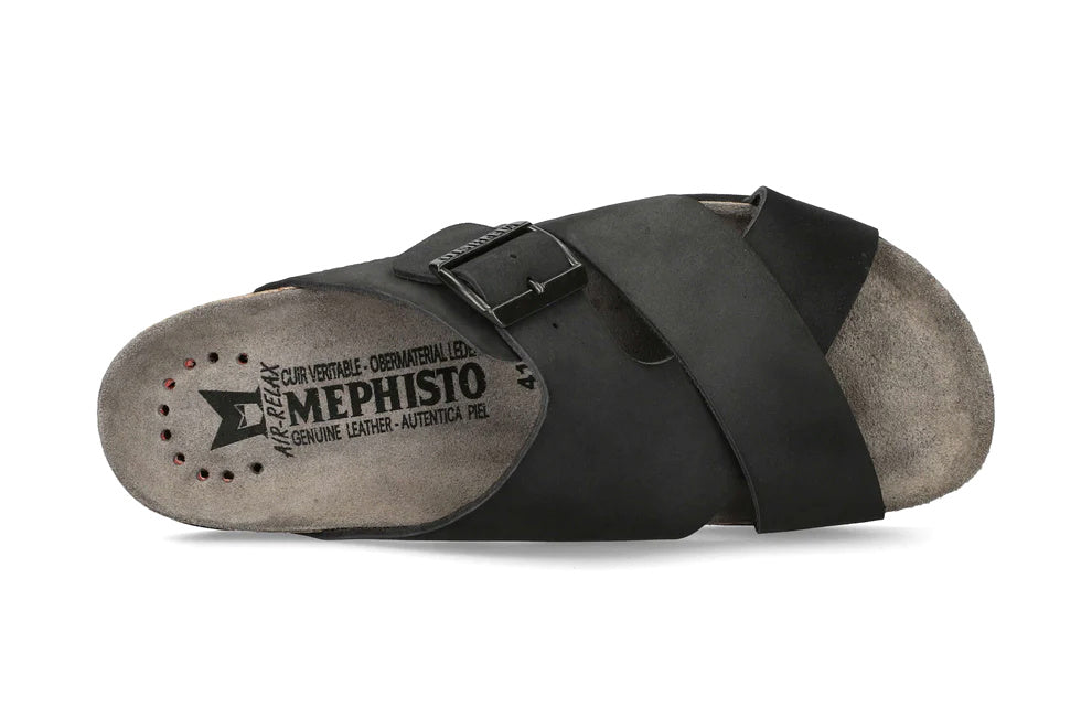 'Nordine' herrsandal - svart