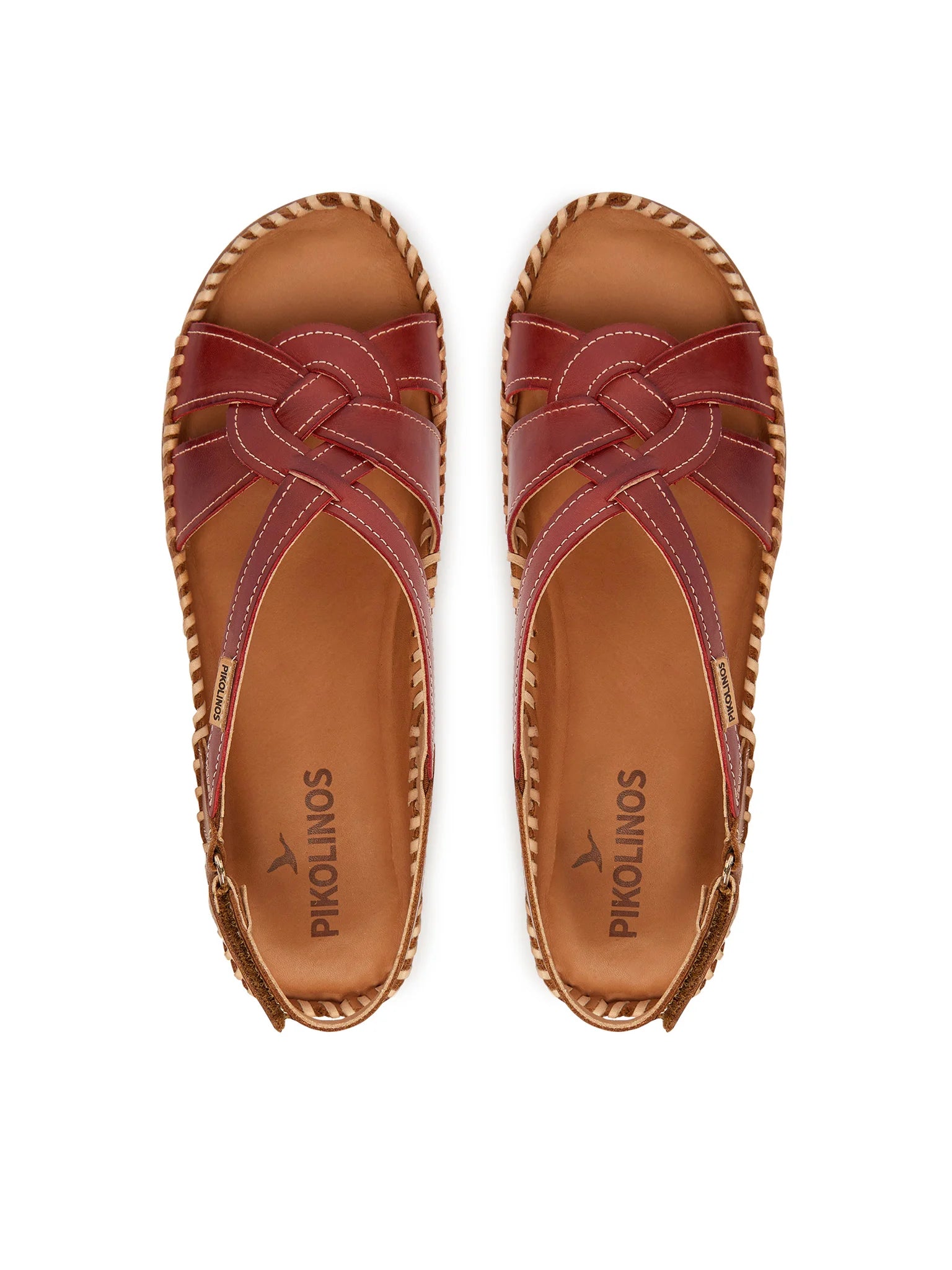 'Cadaques' damsandal - röd