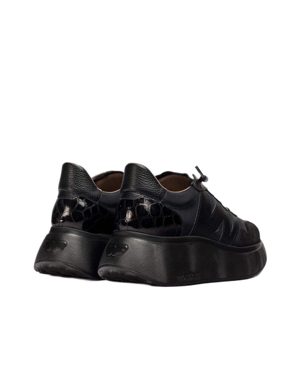 Chaussures à lacets pour femme 'Roma 31' - Noir