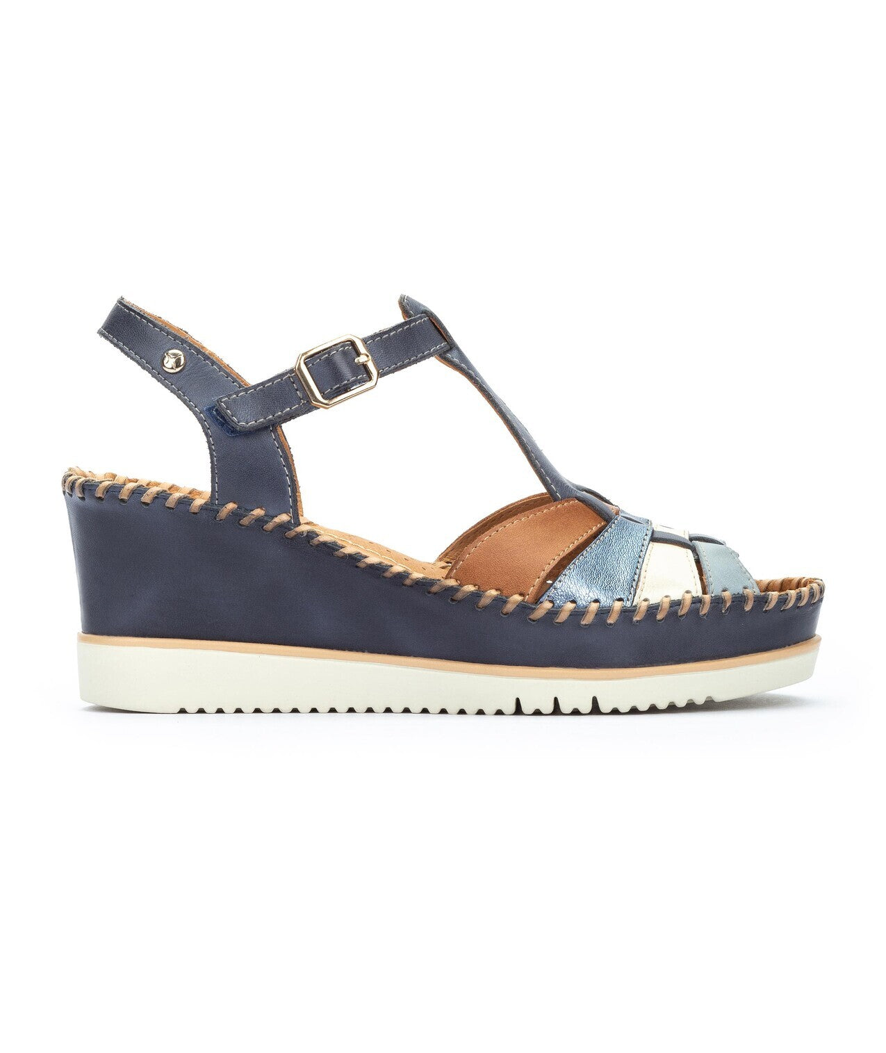 Damessandaal 'Aguadulce' - Blauw