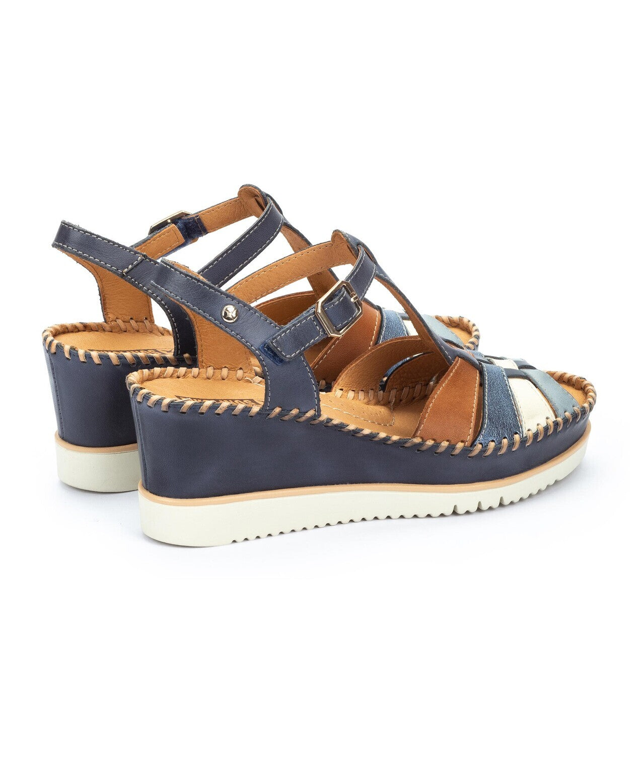 Damessandaal 'Aguadulce' - Blauw