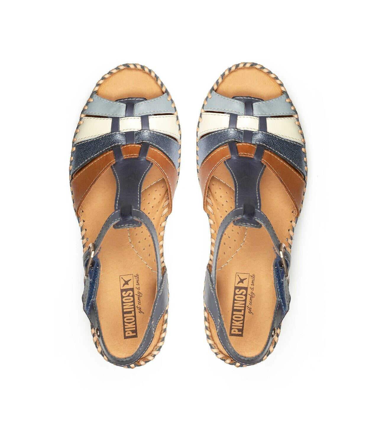 Damessandaal 'Aguadulce' - Blauw