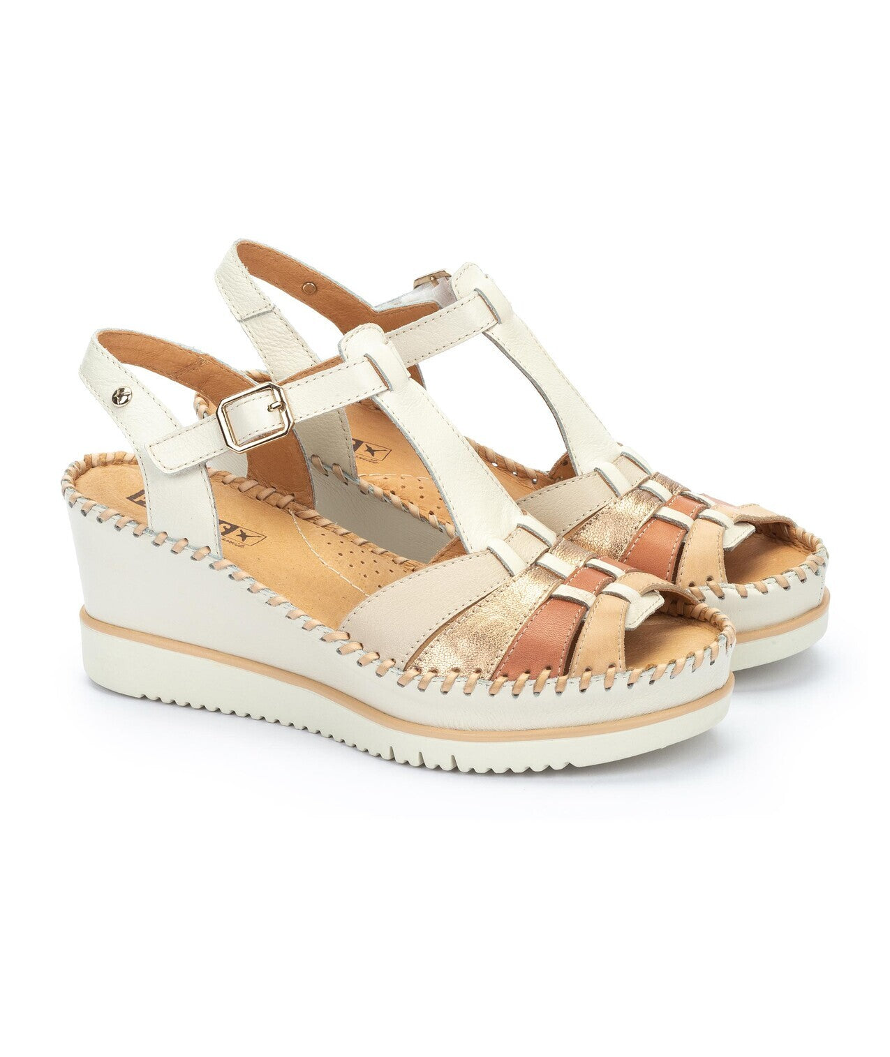 Sandale femme 'Aguadulce' - Blanc cassé