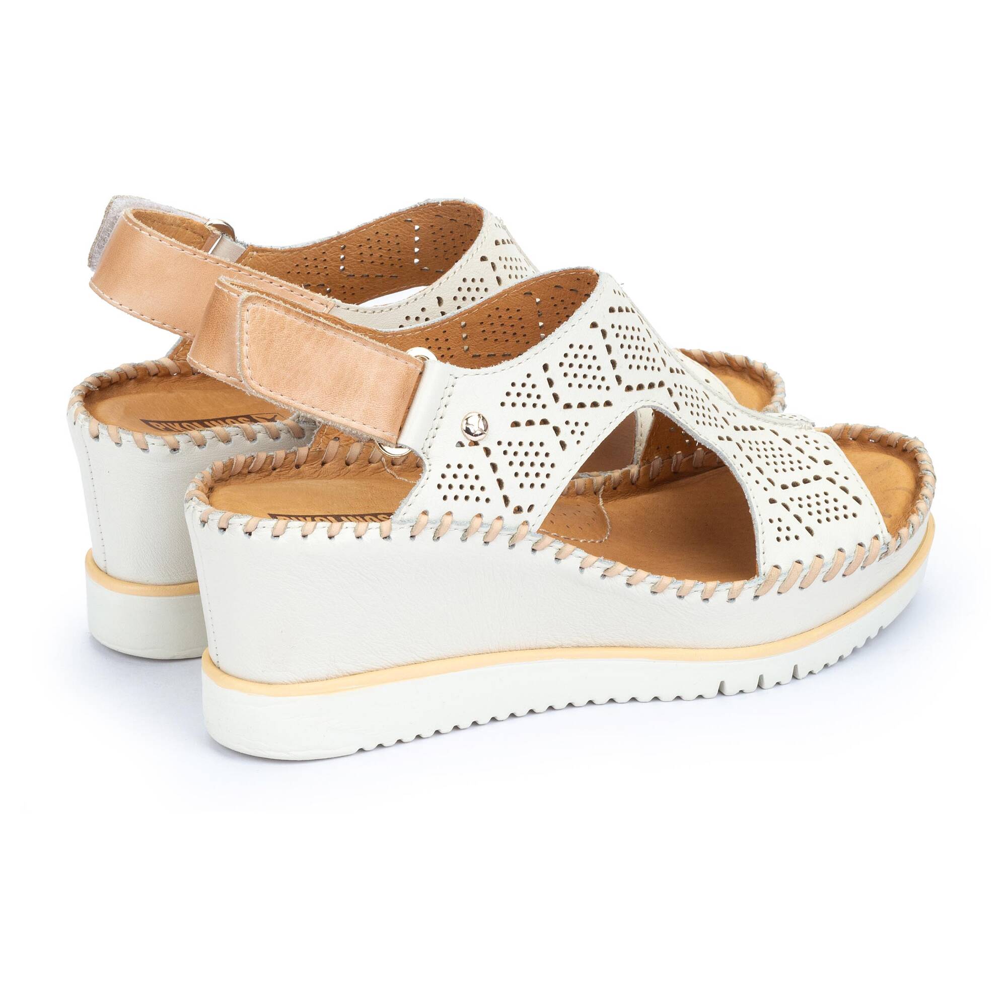 'Aguadulce' women's sandal - Off white - Chaplinshoes'Aguadulce' women's sandal - Off whitePikolinos