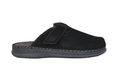 'Alassio' men's homeslippers - black - Chaplinshoes'Alassio' men's homeslippers - blackRohde