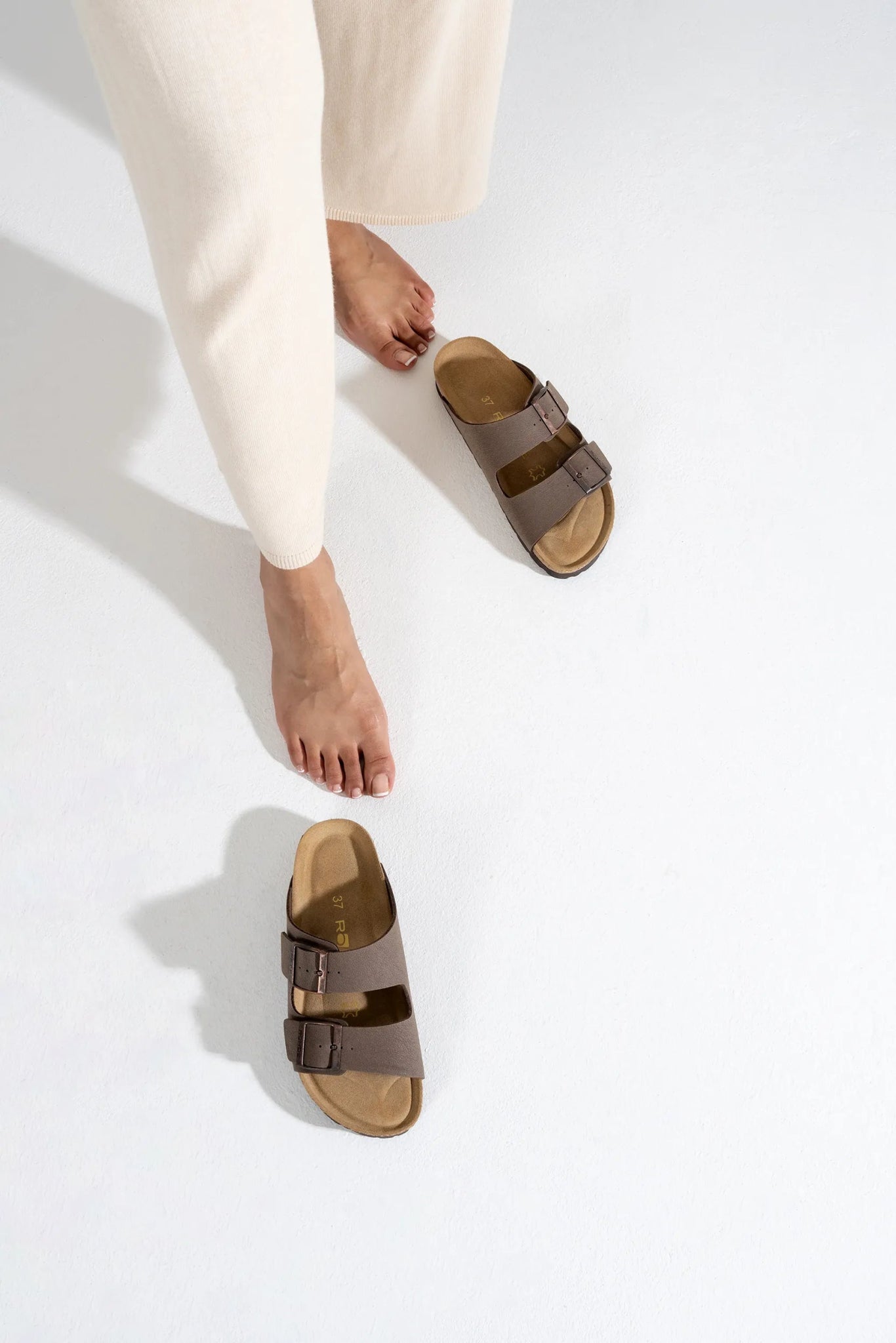 Damesslipper 'Alba' - bruin - ChaplinshoesDamesslipper 'Alba' - bruinRohde