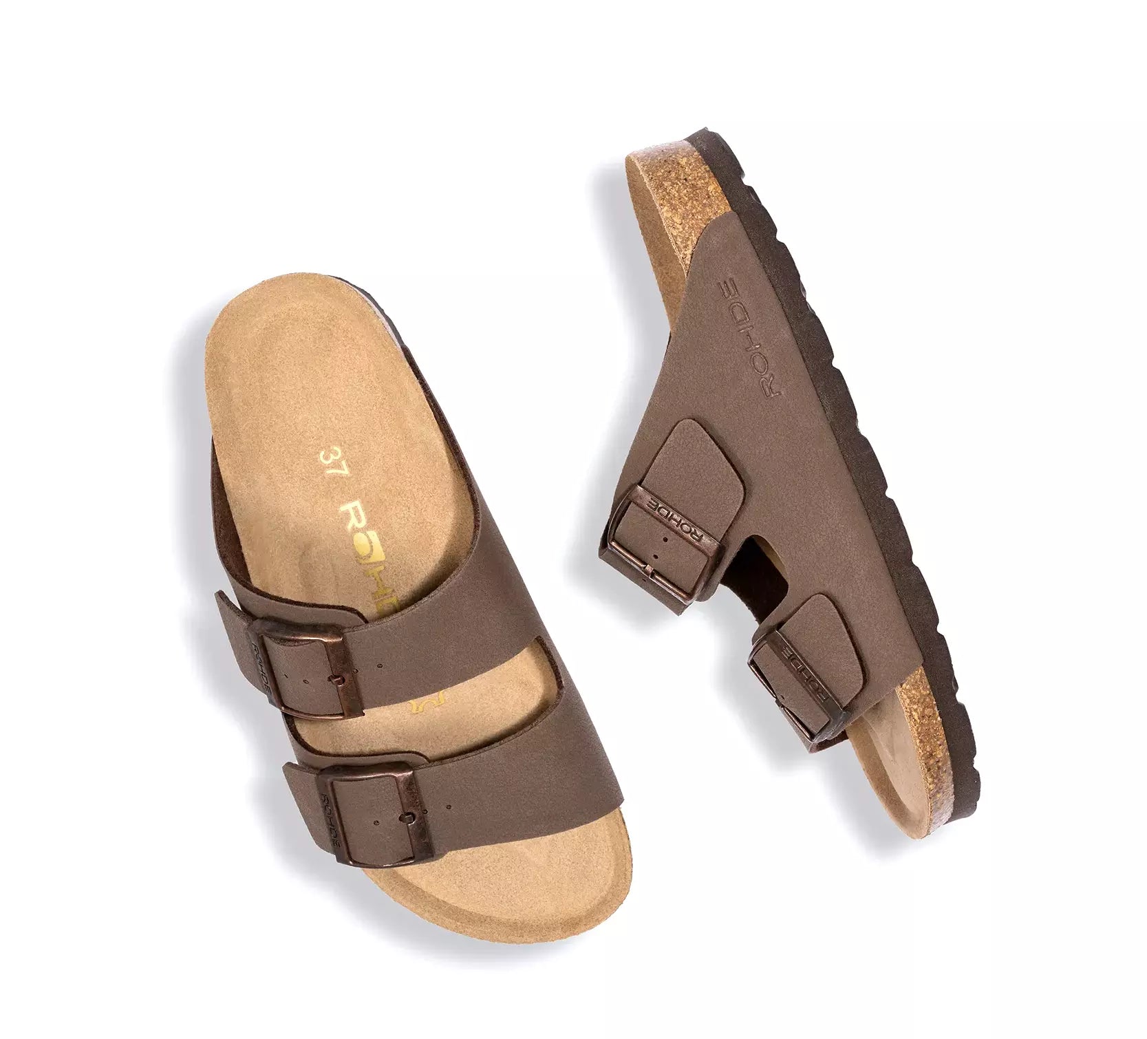 Damesslipper 'Alba' - bruin - ChaplinshoesDamesslipper 'Alba' - bruinRohde