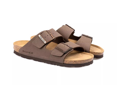 'Alba' women's slide sandal - brown - Chaplinshoes'Alba' women's slide sandal - brownRohde