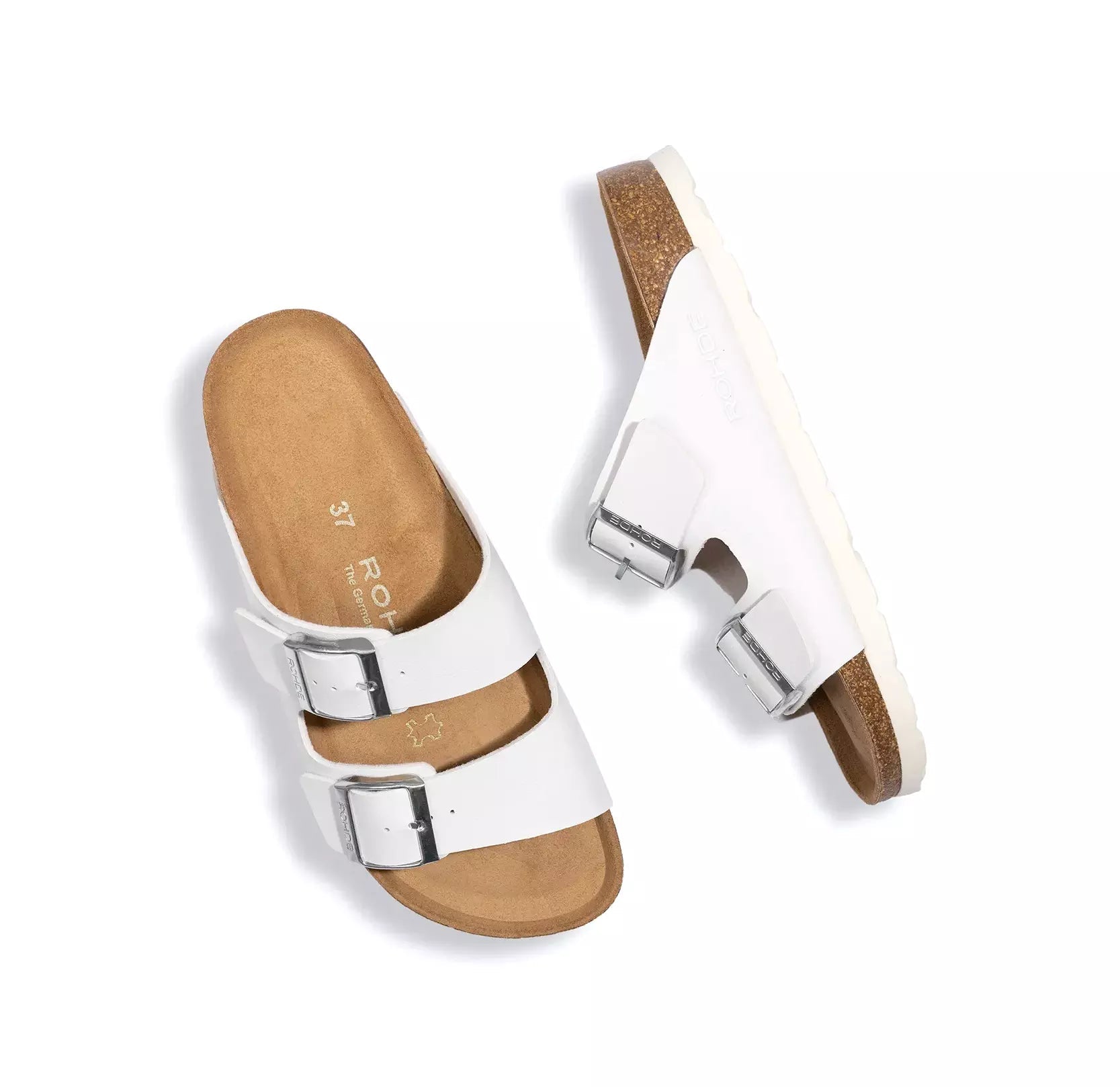 'Alba' women's slide sandal - white - Chaplinshoes'Alba' women's slide sandal - whiteRohde