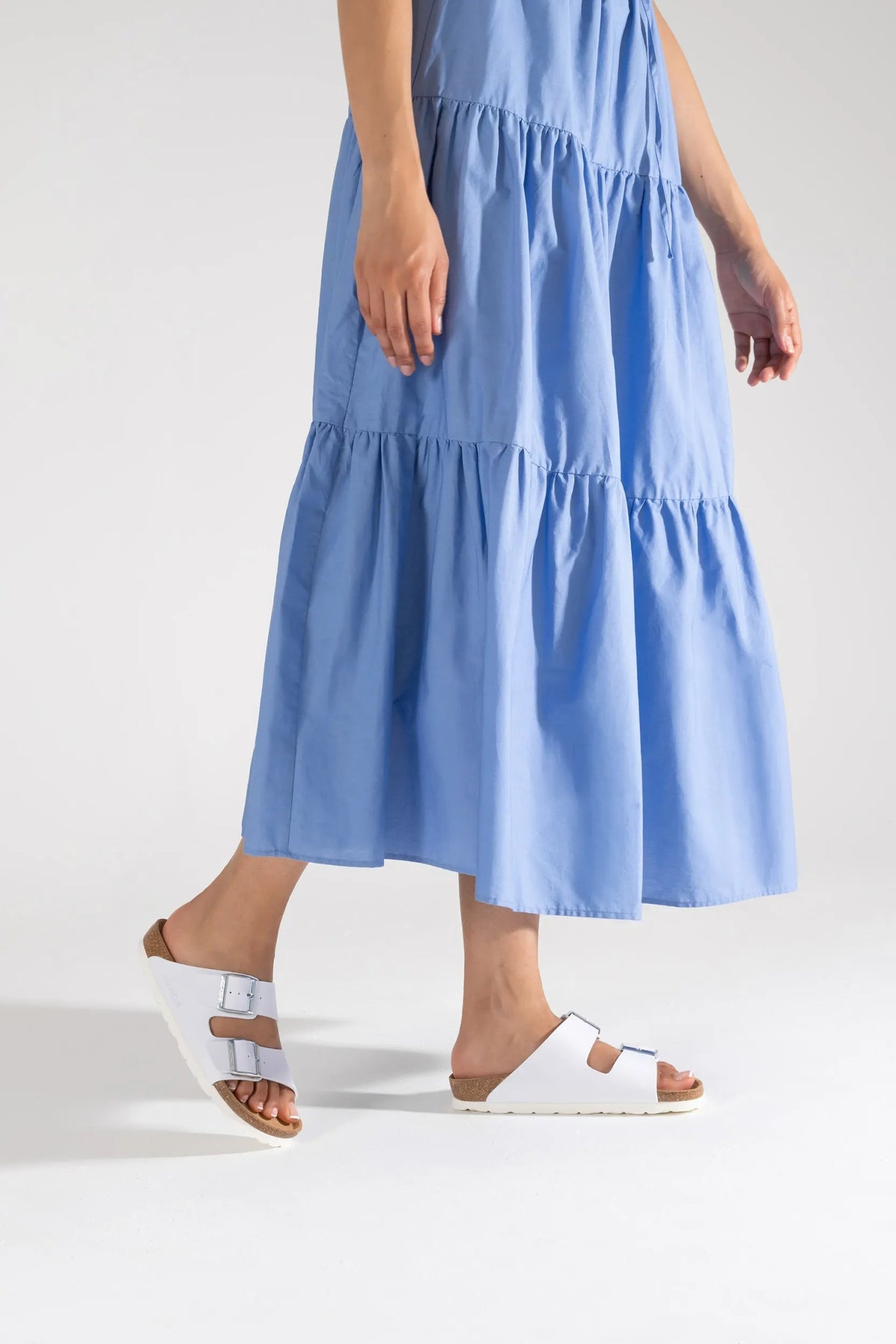 'Alba' women's slide sandal - white - Chaplinshoes'Alba' women's slide sandal - whiteRohde