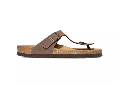 'Alba' women's slide toe sandal - brown - Chaplinshoes'Alba' women's slide toe sandal - brownRohde