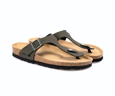 'Alba' women's slide toe sandal - green - Chaplinshoes'Alba' women's slide toe sandal - greenRohde