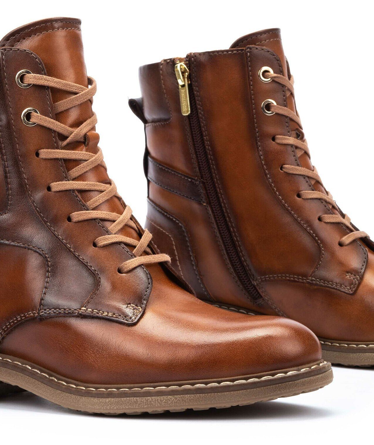 Dameslaarzen 'Aldaya' - cognacbruin - ChaplinshoesDameslaarzen 'Aldaya' - cognacbruin Pikolinos