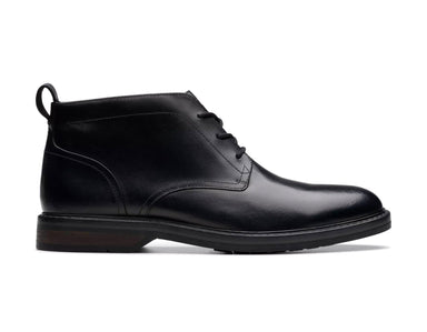 'Aldwin Chukka' men's ankle boot - Black - Chaplinshoes'Aldwin Chukka' men's ankle boot - BlackClarks