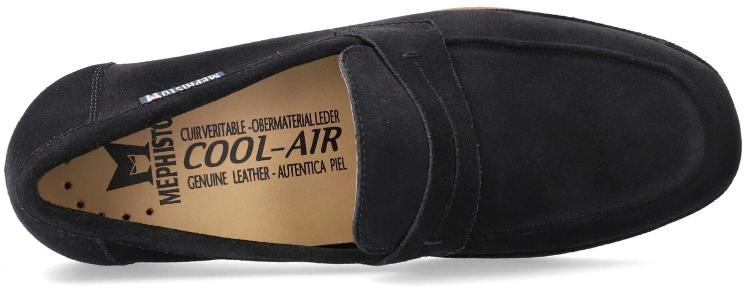 'ALEXIS' men's mocassin - Blue - Chaplinshoes'ALEXIS' men's mocassin - BlueMephisto