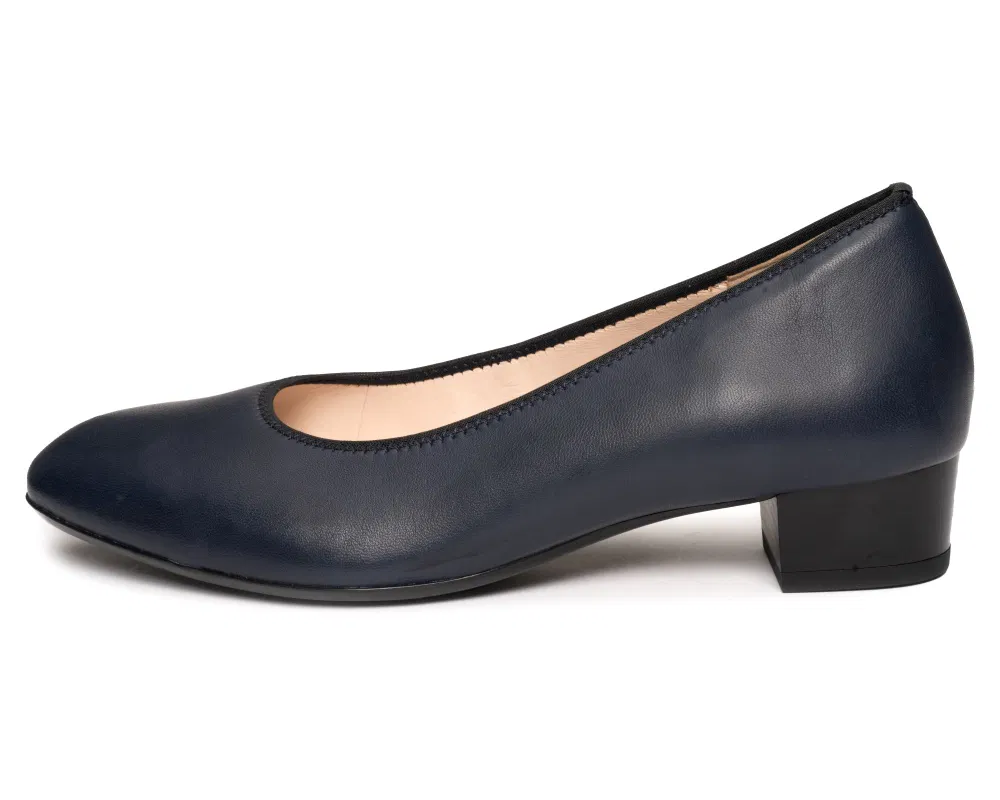 Vestibilità normale donna 'Milano' (G) scarpe con tacco - blu
