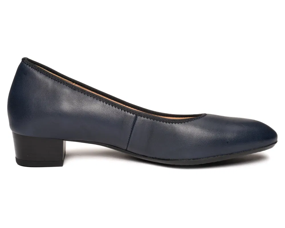 Vestibilità normale donna 'Milano' (G) scarpe con tacco - blu