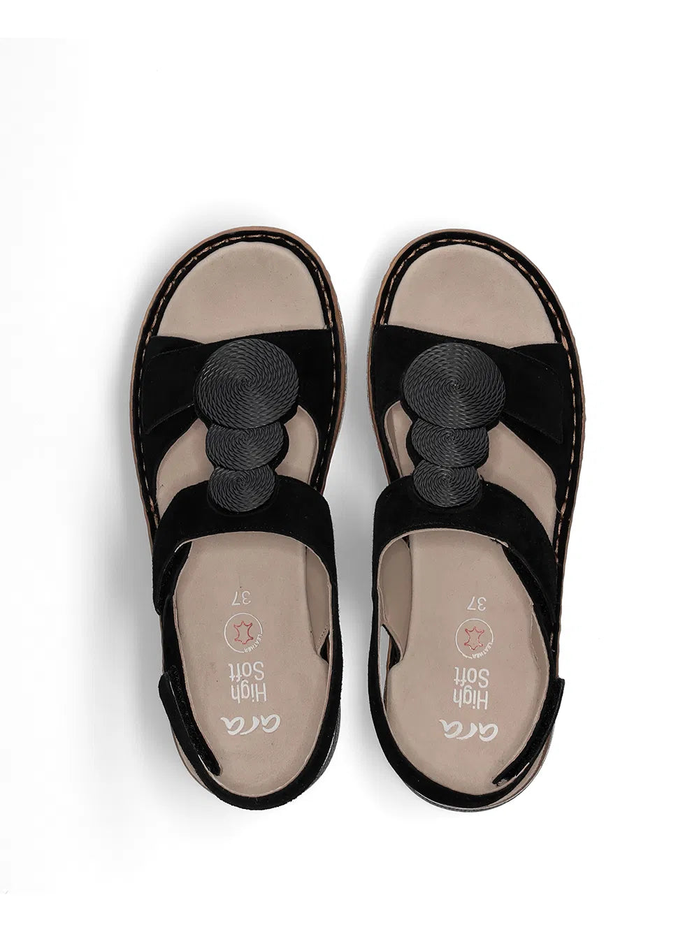 Damensandale 'Hawaii' - Schwarz