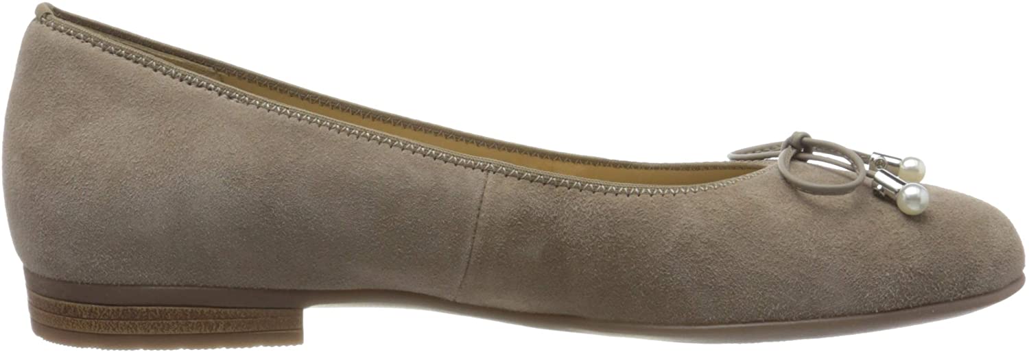 Ara 12 - 31324 - 07 women ballerina - taupe suede - ChaplinshoesAra 12 - 31324 - 07 women ballerina - taupe suedeAra