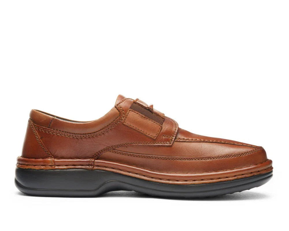 'Ben' herresko med meget bred (K) rem - Brun