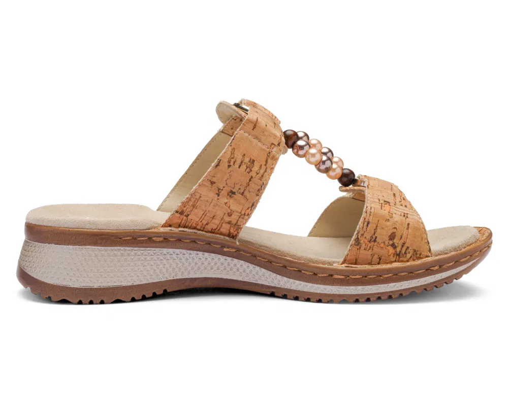 Damensandale 'Hawaii' - braun