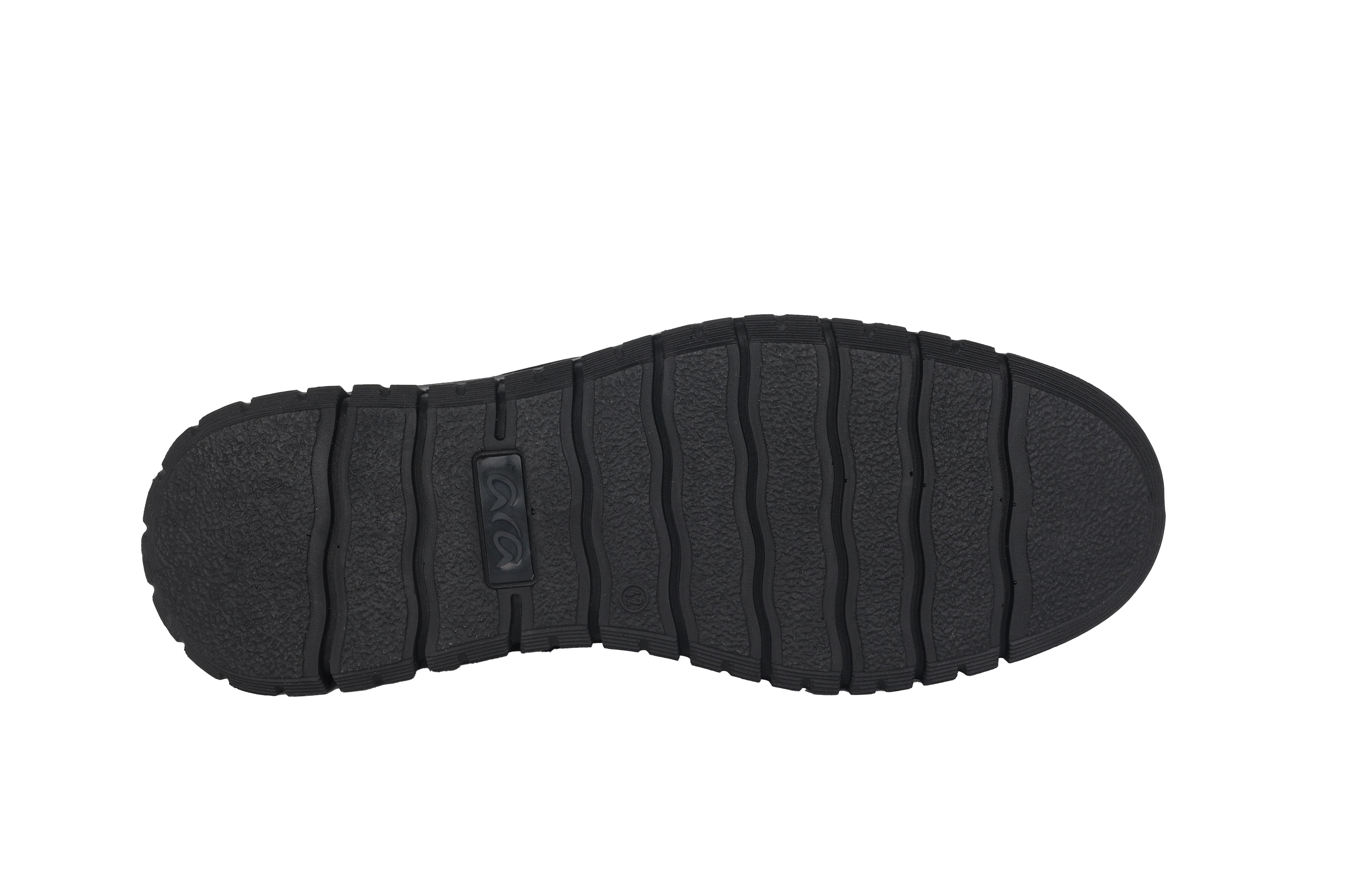 Warmgevoerde herenveterlaars 'Leandro' - Zwart