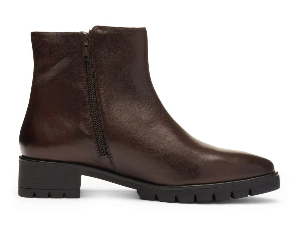 Bottine en cuir pour femme 'Napoli' - marron