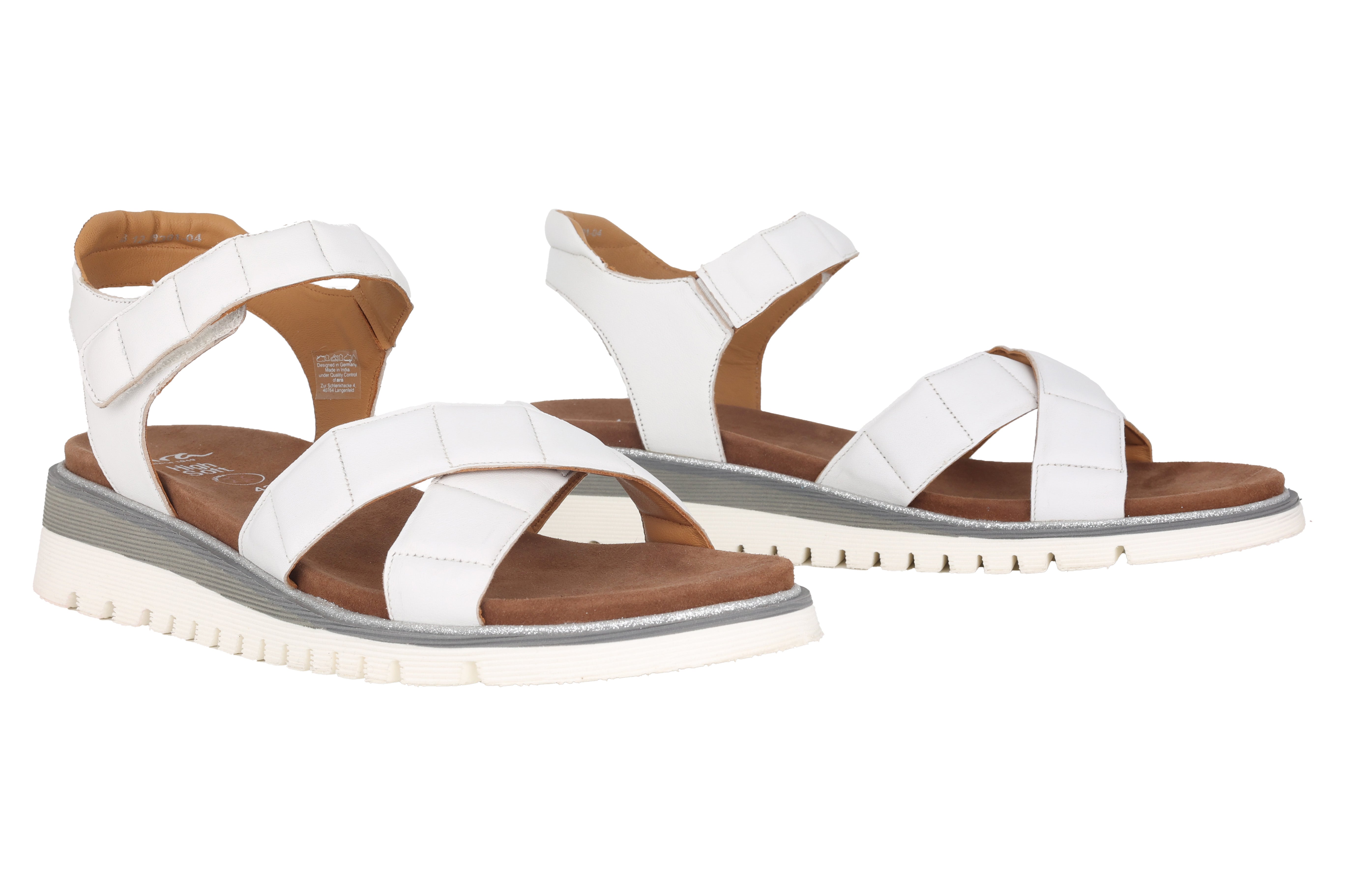 Damensandale 'Kent' - Weiß