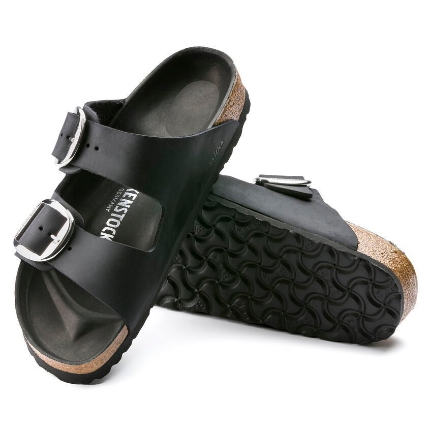 'Arizona Big Buckle' women's slide sandal - Black - Chaplinshoes'Arizona Big Buckle' women's slide sandal - BlackBirkenstock
