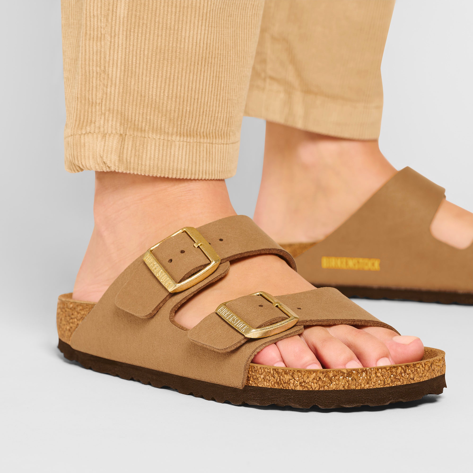 'Arizona BS' women's vegan slide sandal - brown - Chaplinshoes'Arizona BS' women's vegan slide sandal - brownBirkenstock