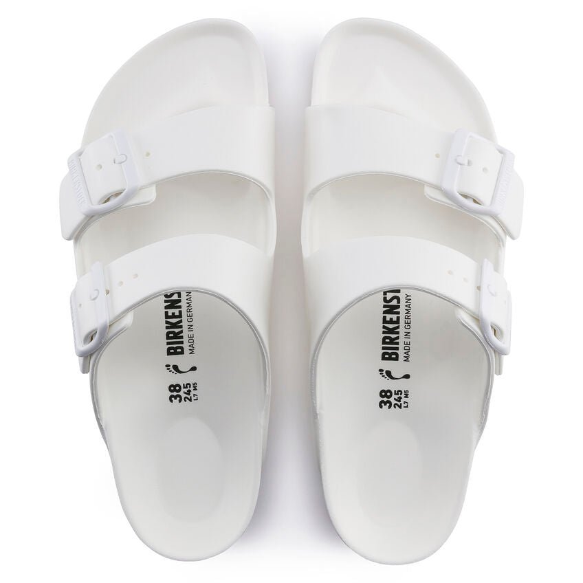 'Arizona EVA' men's slide beach sandal - white - Chaplinshoes'Arizona EVA' men's slide beach sandal - whiteBirkenstock