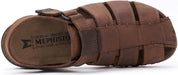 'BASILE' men's sandal - chestnut brown - Chaplinshoes'BASILE' men's sandal - chestnut brownMephisto