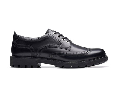'Batcombe Far' men's lace - up shoe - Black - Chaplinshoes'Batcombe Far' men's lace - up shoe - BlackClarks