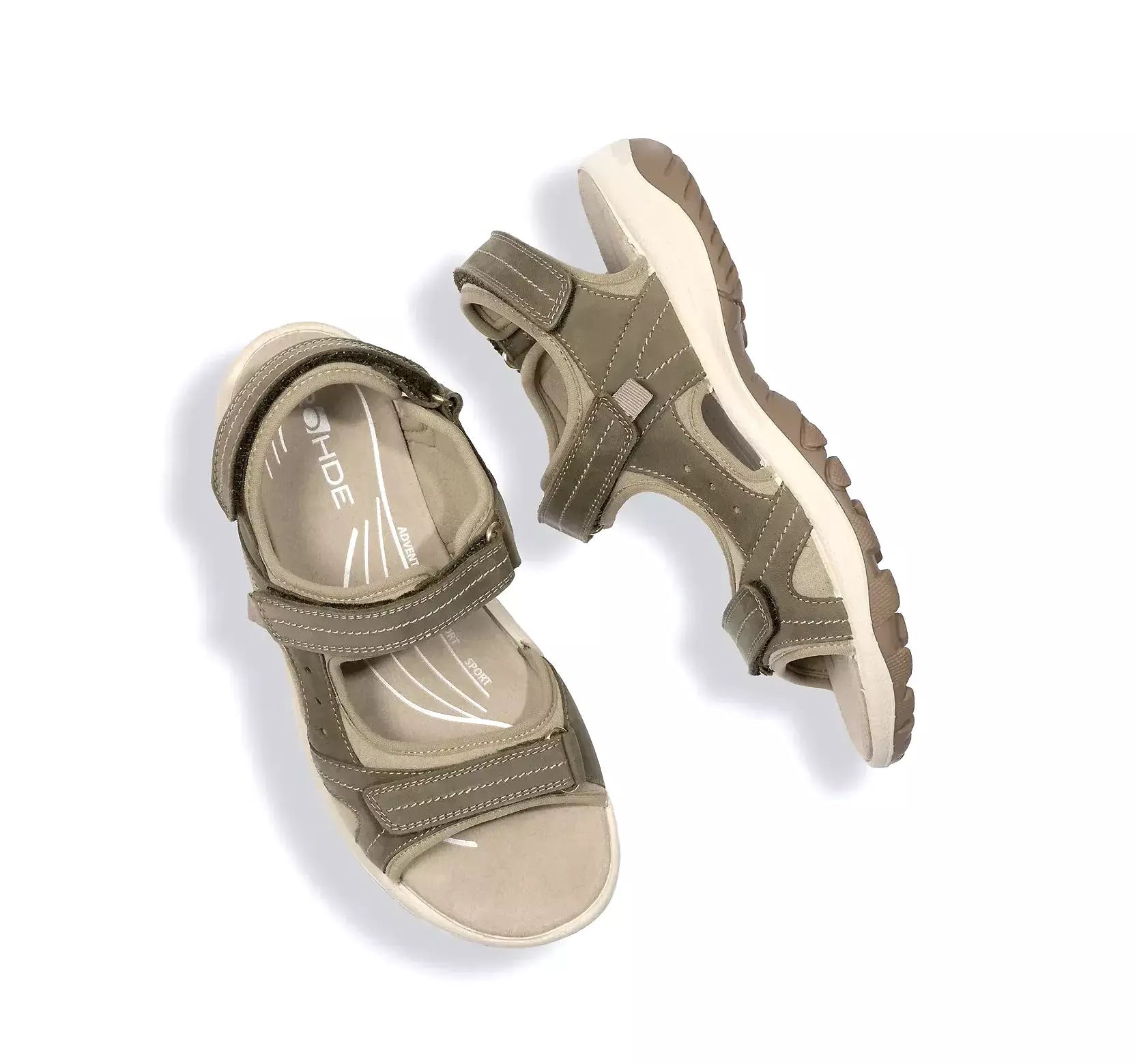 Damessandaal 'Biella' - groen - ChaplinshoesDamessandaal 'Biella' - groenRohde