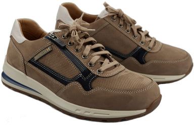'Bradley' men's lace - up sneaker - Taupe - Chaplinshoes'Bradley' men's lace - up sneaker - TaupeMephisto