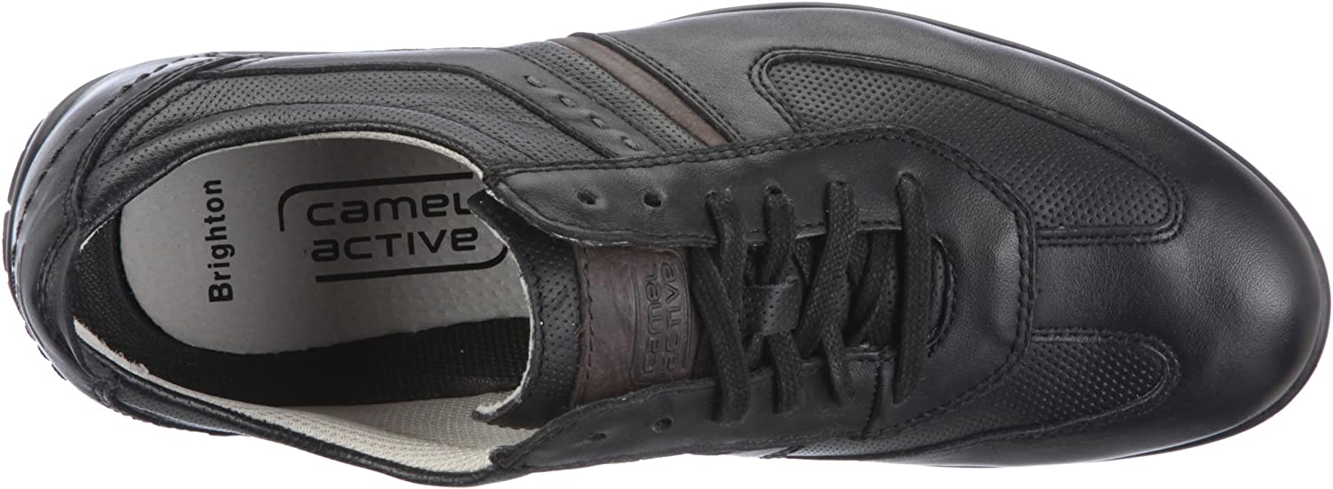 'Brighton' men's sneaker - Black - Chaplinshoes'Brighton' men's sneaker - BlackCamel Active