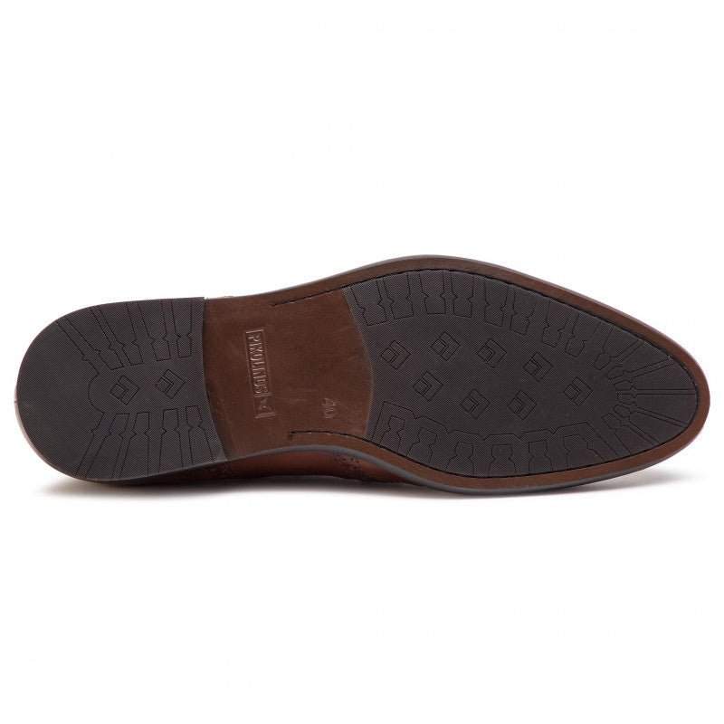 'Bristol' smarte snøresko til mænd - Brun cuero - Chaplinshoes'Bristol' smarte snøresko til mænd - Brun cueroPikolinos