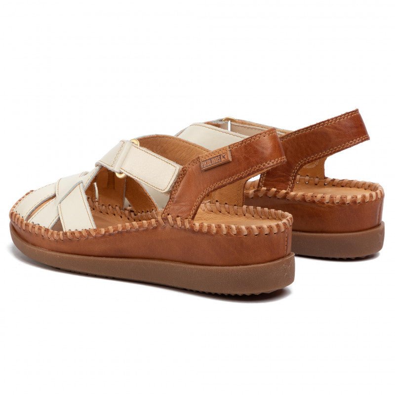 Sandalia mujer 'Cadaqués' - blanco roto - ChaplinshoesSandalia mujer 'Cadaqués' - blanco rotoPikolinos