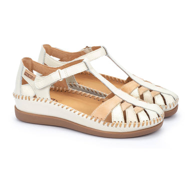 'Cadaques' women's sandal - white mix - Chaplinshoes'Cadaques' women's sandal - white mixPikolinos