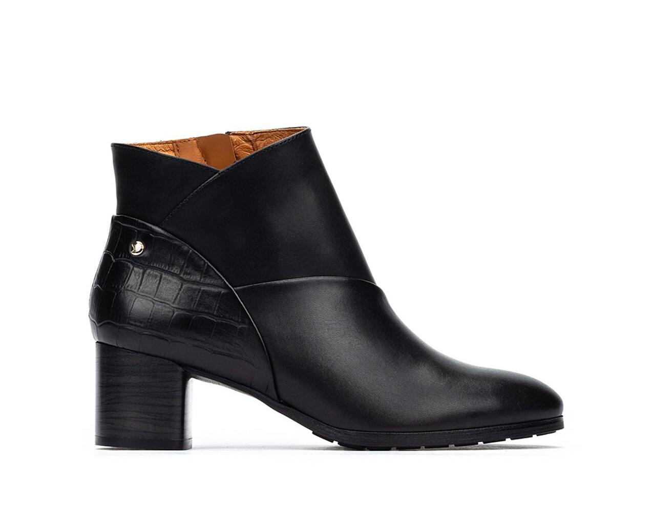 Dames enkellaars 'Calafat' - Zwart