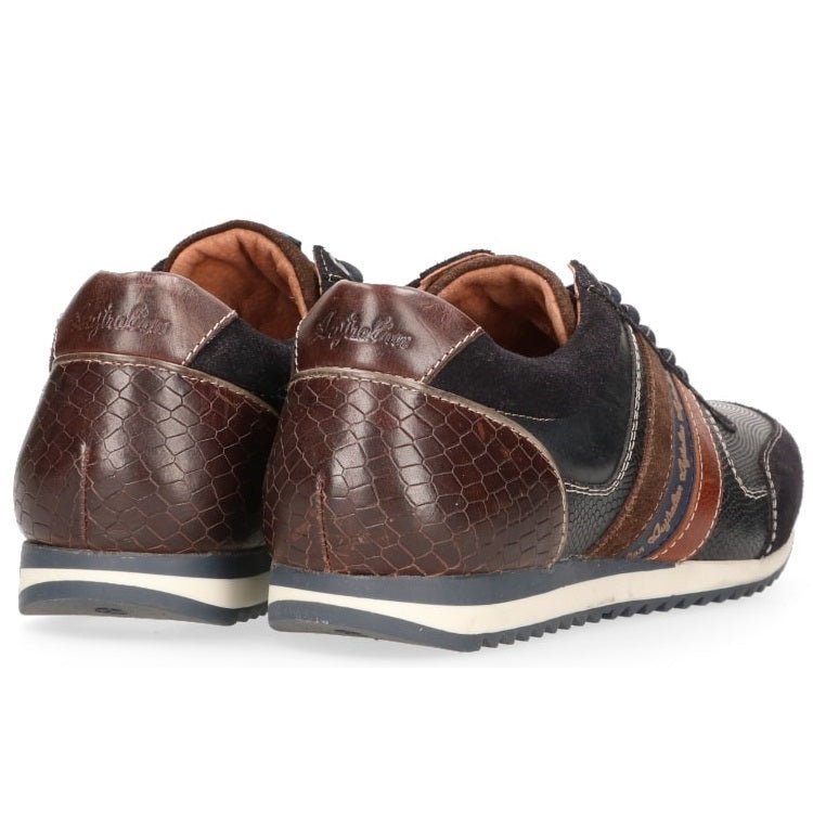 'Camaro' men's lace - up sneaker - blue combi - Chaplinshoes'Camaro' men's lace - up sneaker - blue combiAustralian