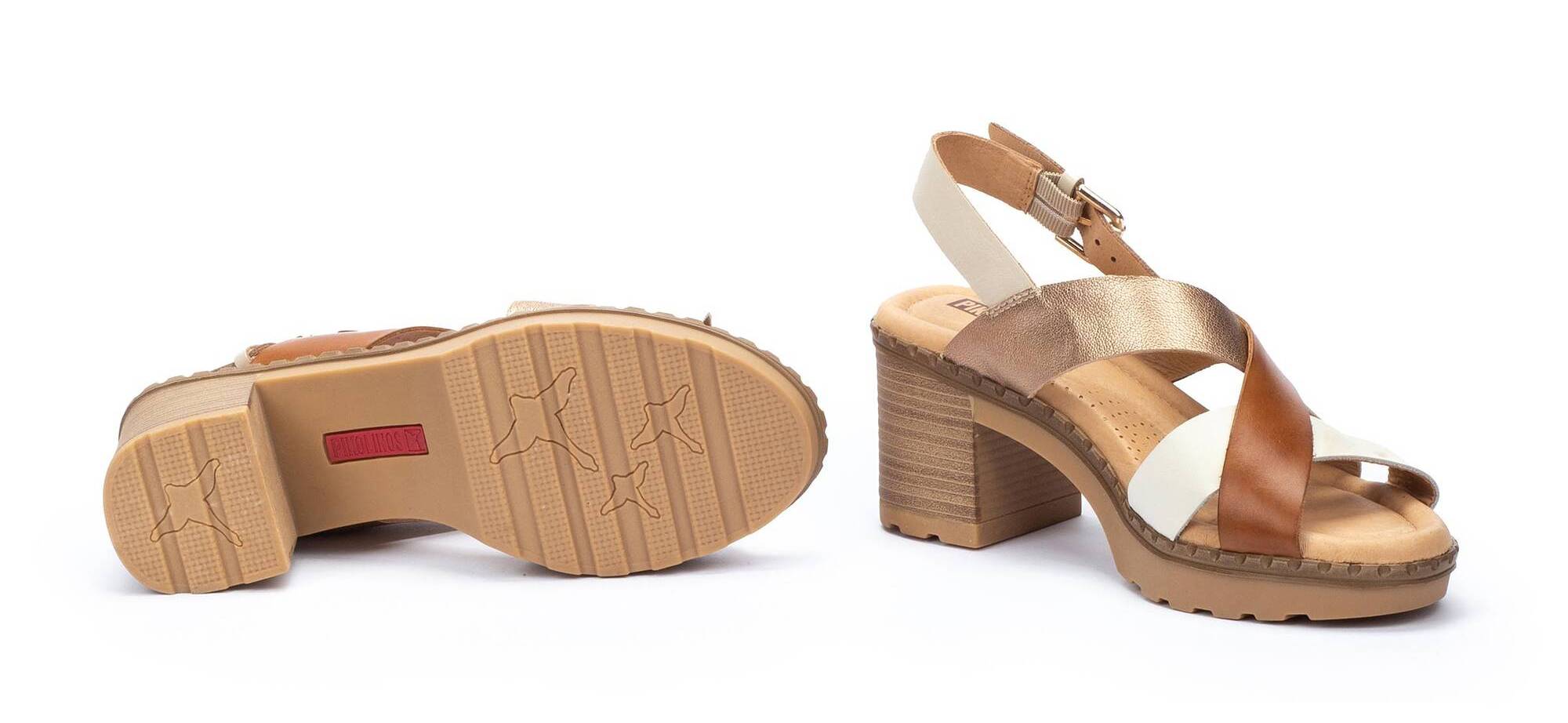 'Canarias' women's sandal - brown mix - Chaplinshoes'Canarias' women's sandal - brown mixPikolinos