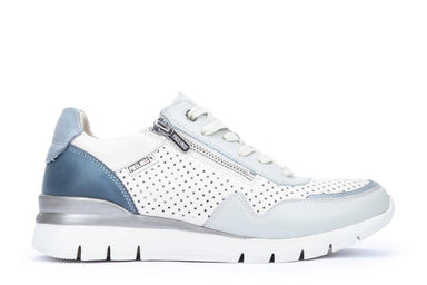 'Cantabria' women's perforated sneaker - White mix - Chaplinshoes'Cantabria' women's perforated sneaker - White mixPikolinos