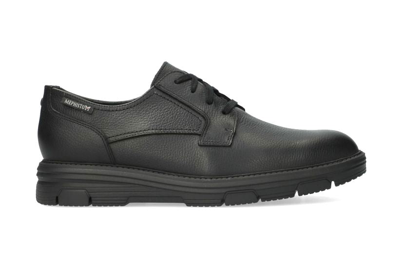 'Cedrik' herrsko med snörning - Svart - Chaplinshoes'Cedrik' herrsko med snörning - BlackMephisto